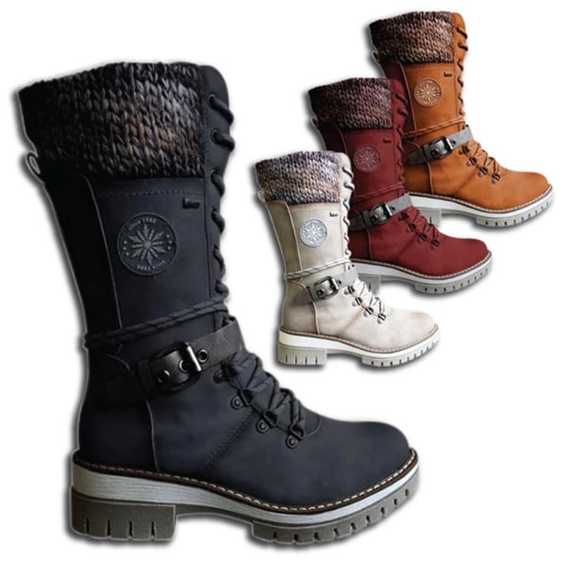 Milena | Botas de montaña con puño de punto