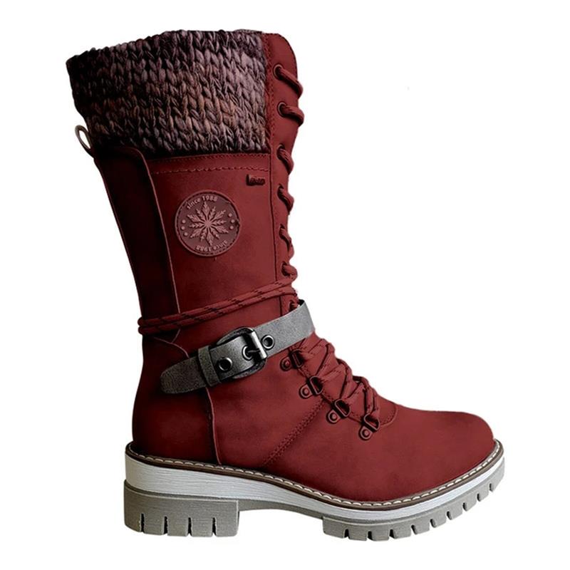 Milena | Botas de montaña con puño de punto