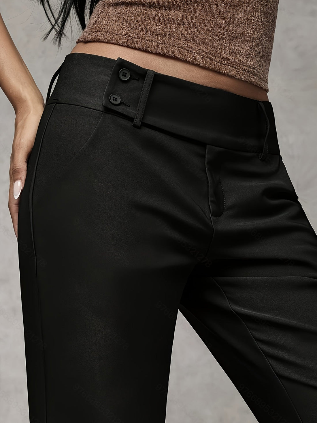 Silvia: Pantalón de corte fluido