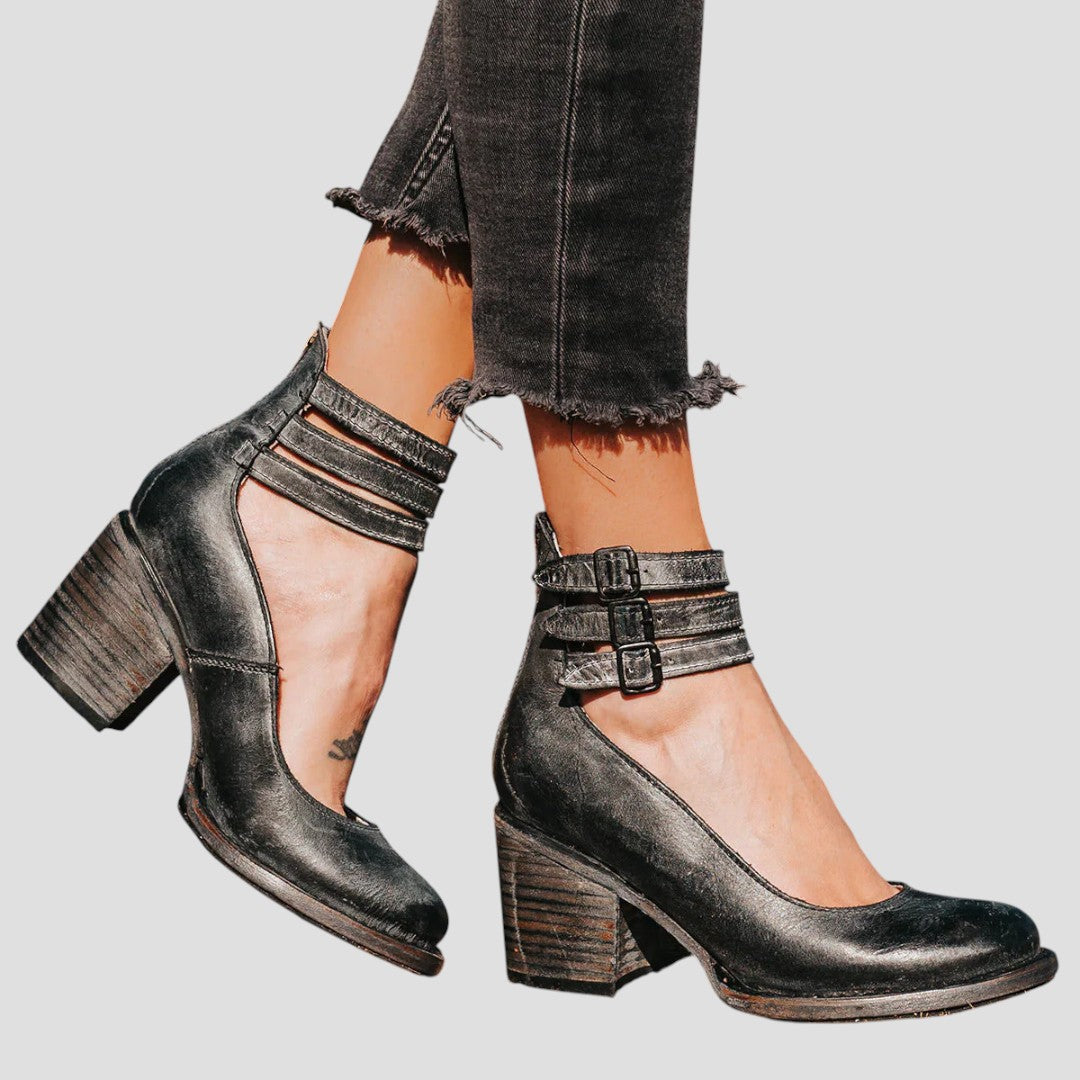 Reyes | Zapatos de tacón con pulseras y hebillas