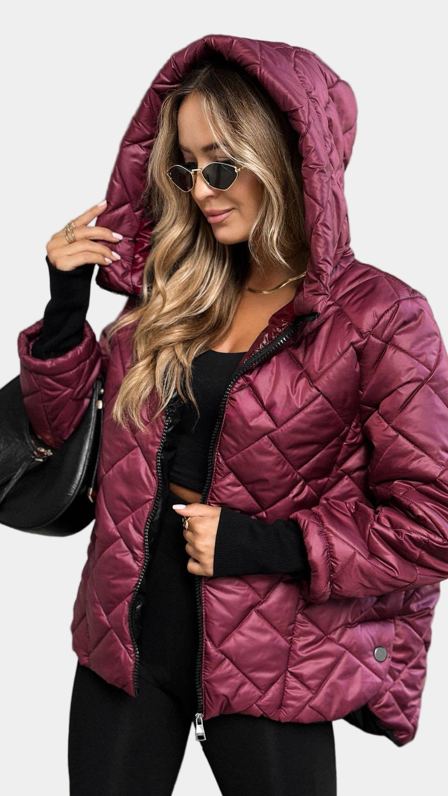 Tania | Chaqueta acolchada con capucha