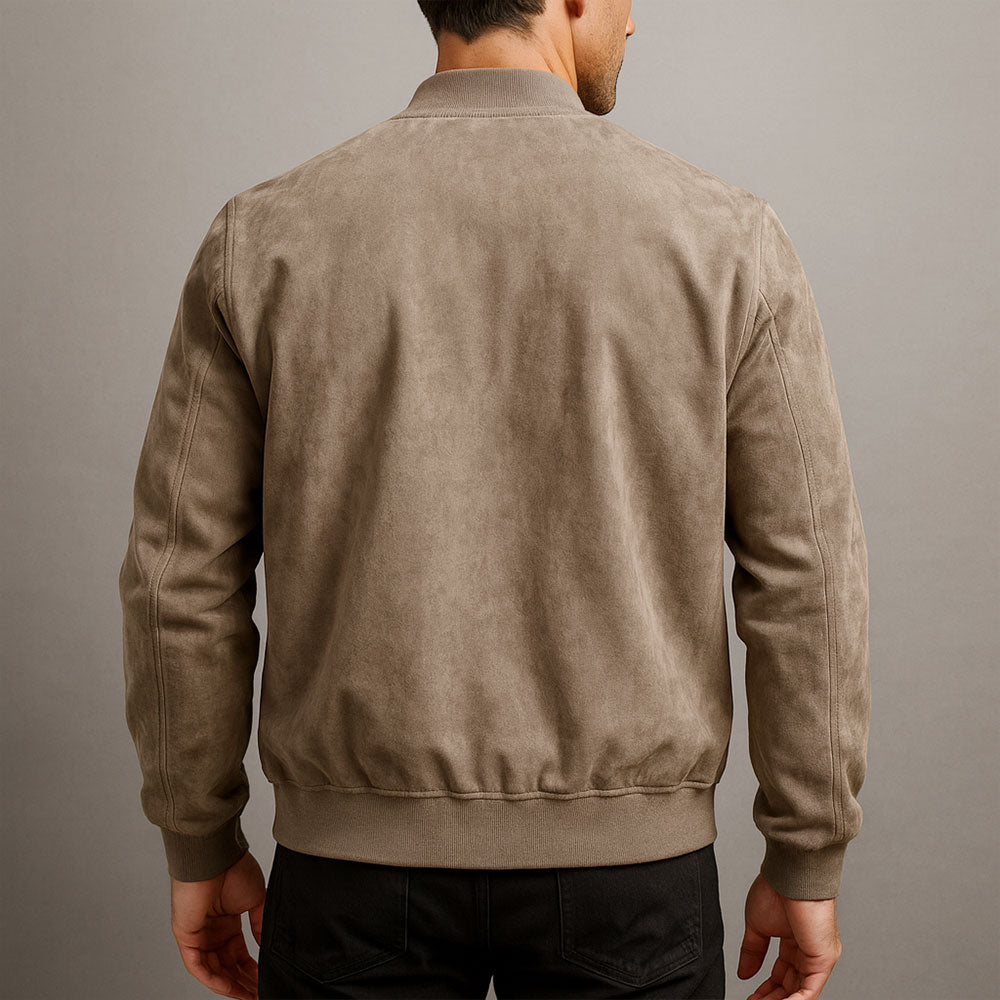 Adrián: Chaqueta bomber de efecto ante