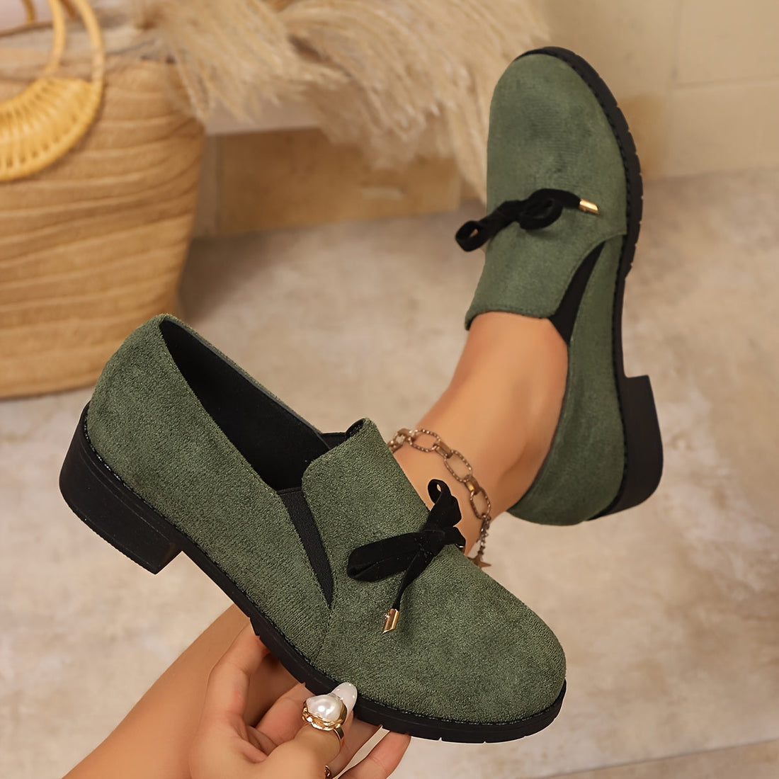Arantxa | Mocasines sin cordones con plantilla acolchada