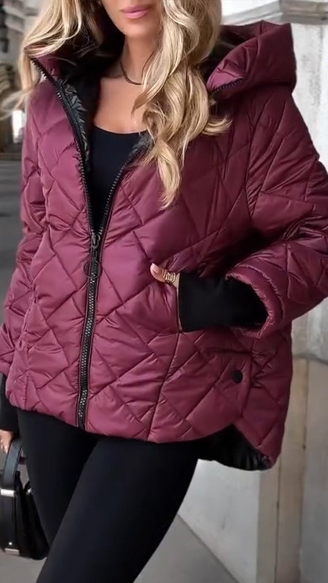 Tania | Chaqueta acolchada con capucha