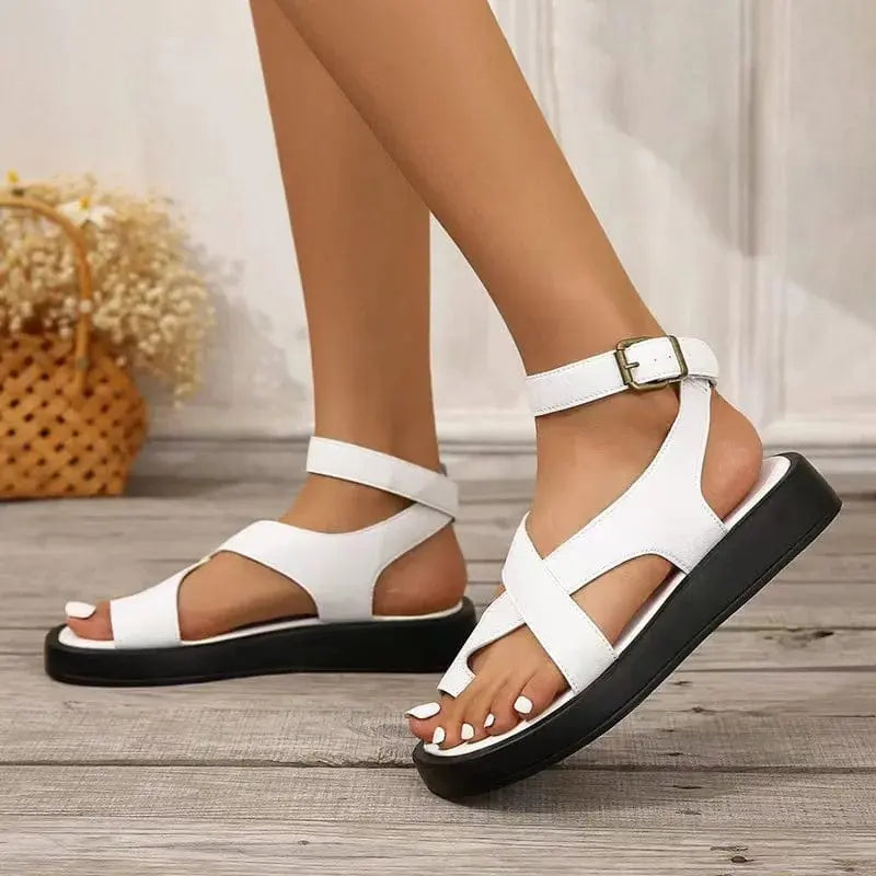 Covadonga | Sandalias de tiras con velcro