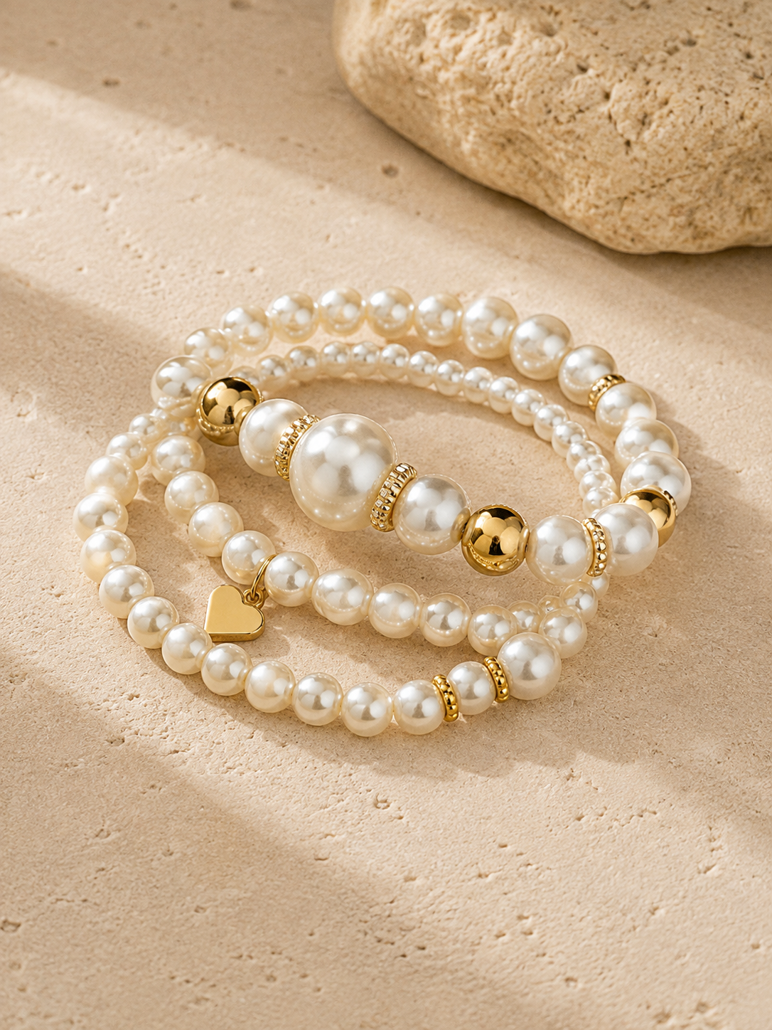 Perla: Conjunto de pulseras