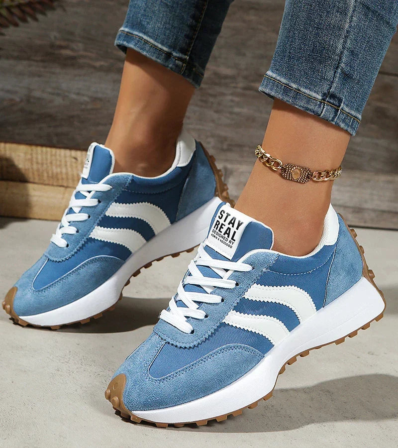 Xenia | Zapatillas retro con plataforma