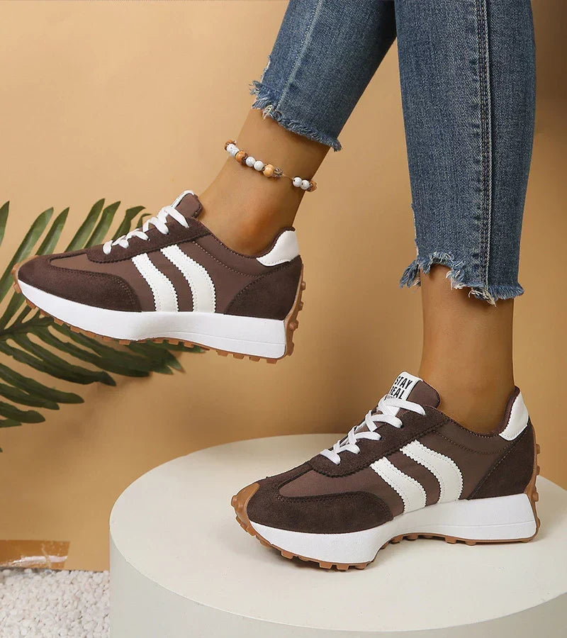 Xenia | Zapatillas retro con plataforma