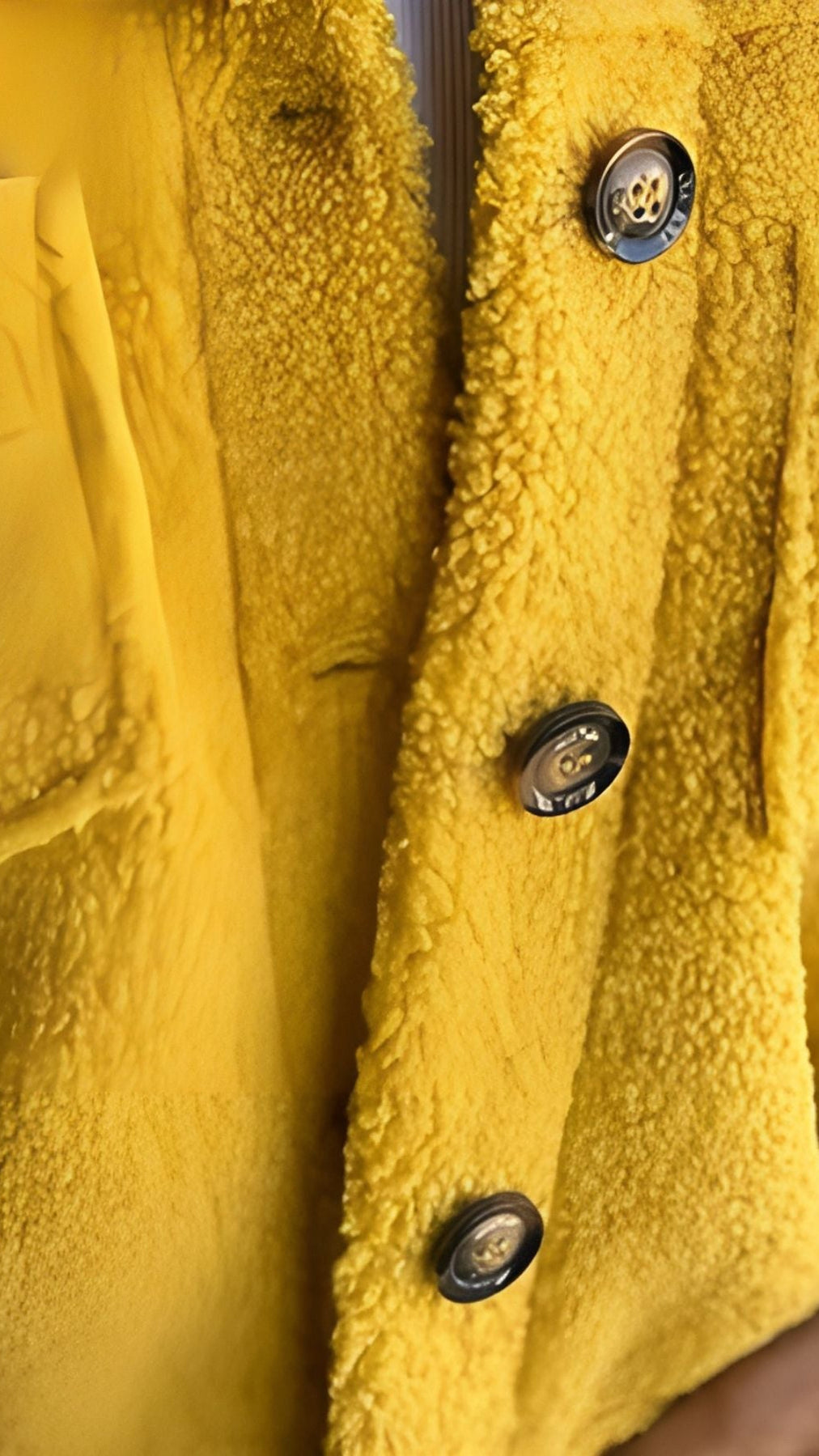 Yaiza | Chaqueta de borreguito con botones