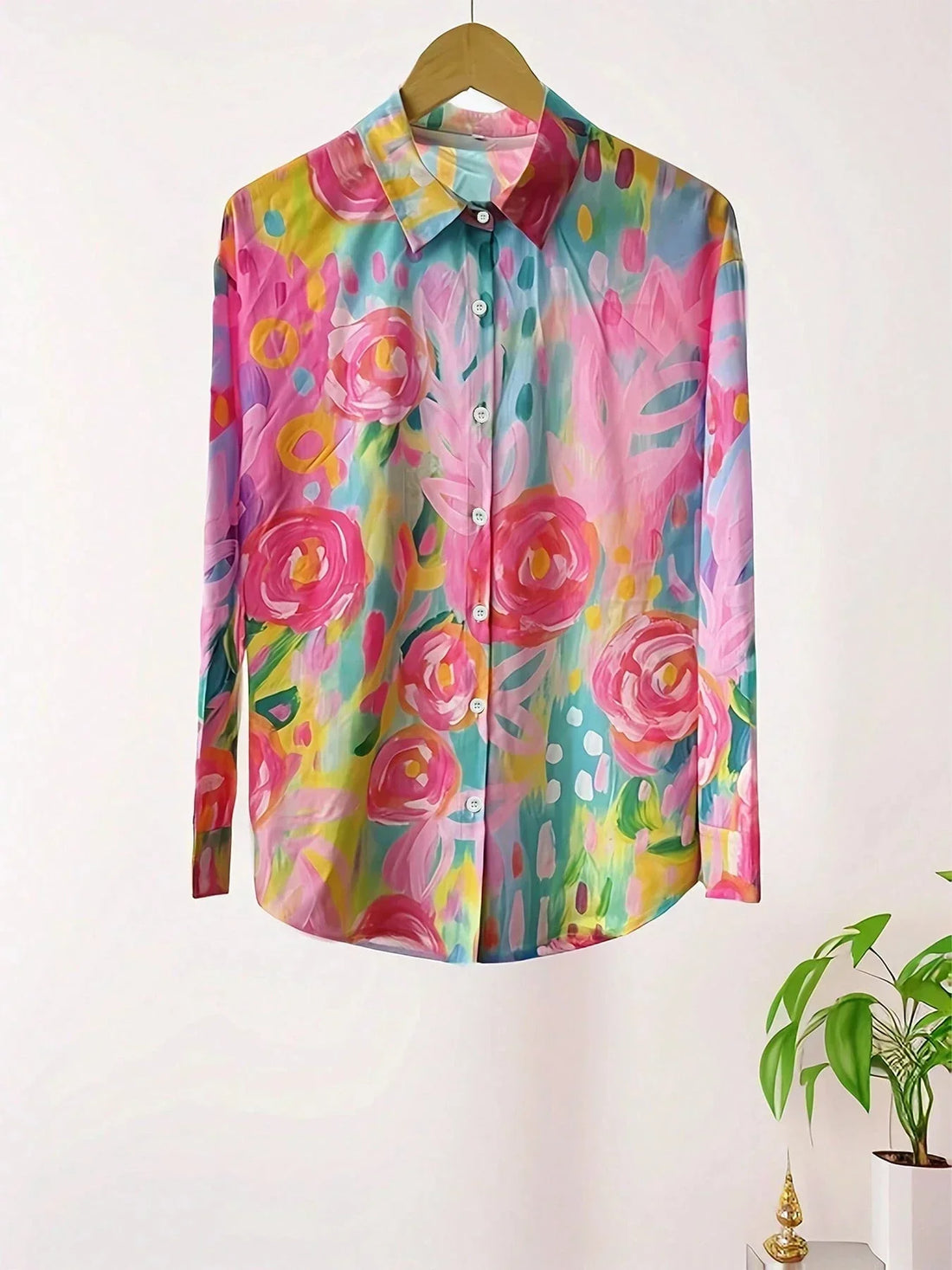 Itsaso | Blusa de estampado multicolor