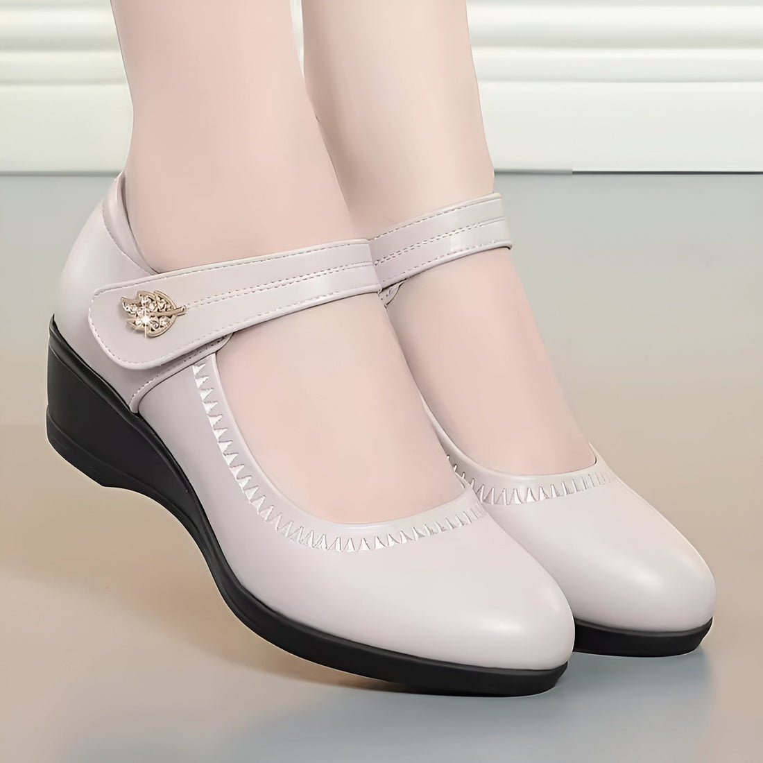 Irma | Zapatos Mary Jane suaves con cuña