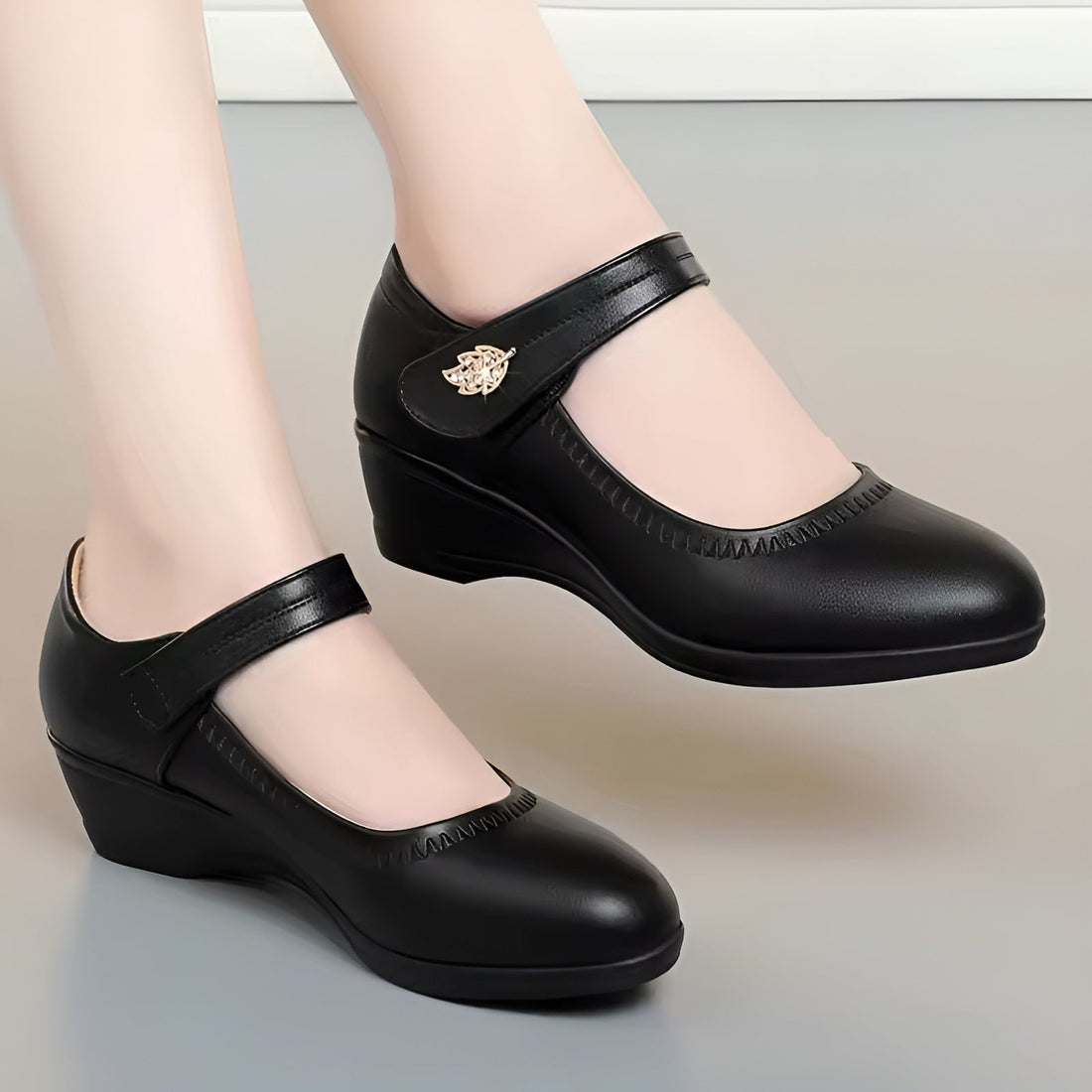 Irma | Zapatos Mary Jane suaves con cuña