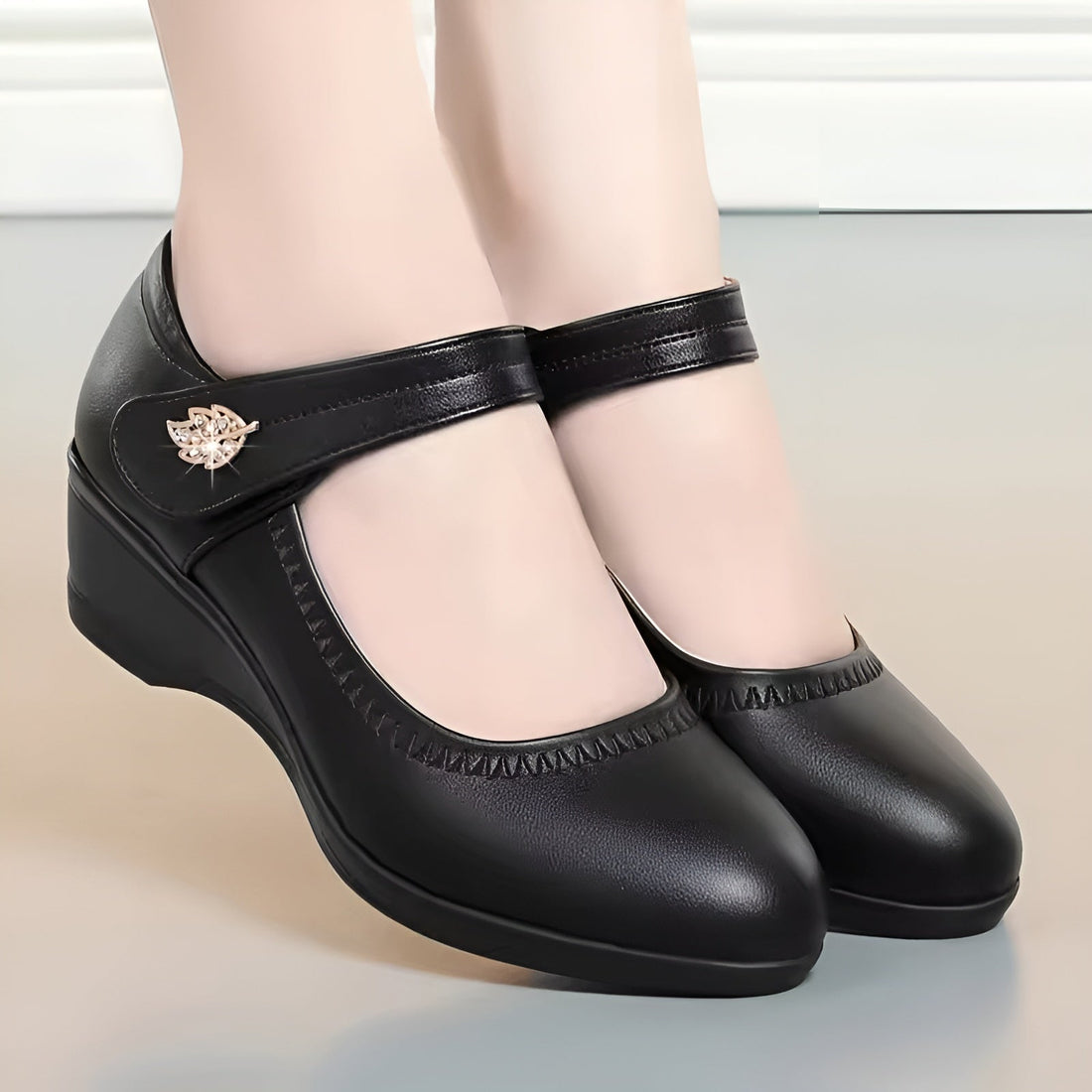 Irma | Zapatos Mary Jane suaves con cuña