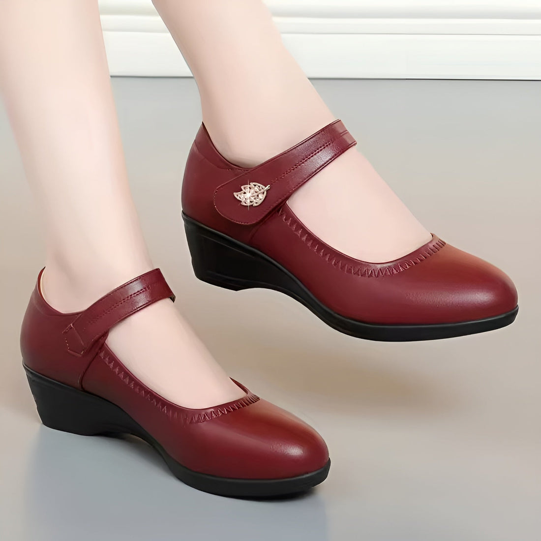 Irma | Zapatos Mary Jane suaves con cuña