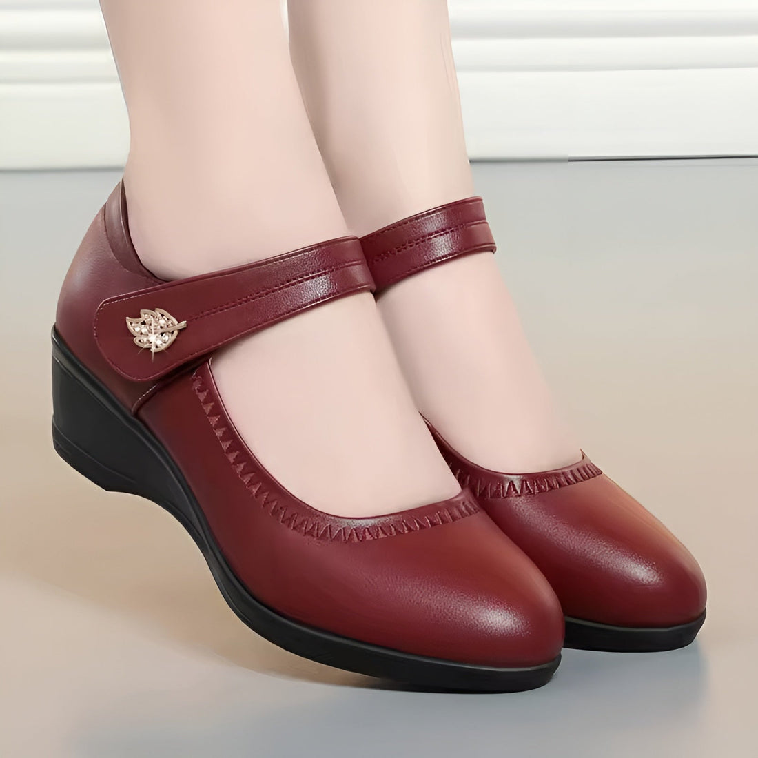 Irma | Zapatos Mary Jane suaves con cuña