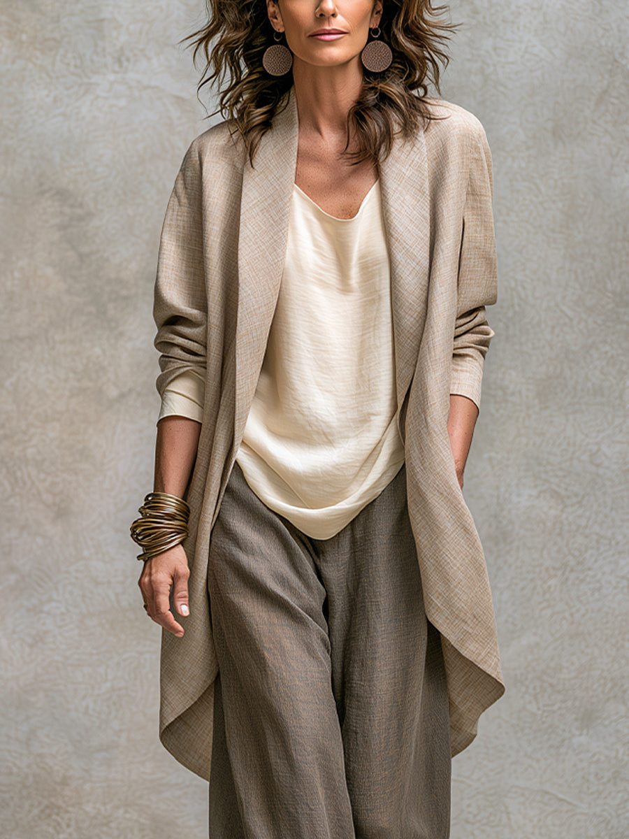 Eugenia: Conjunto elegante de tres piezas