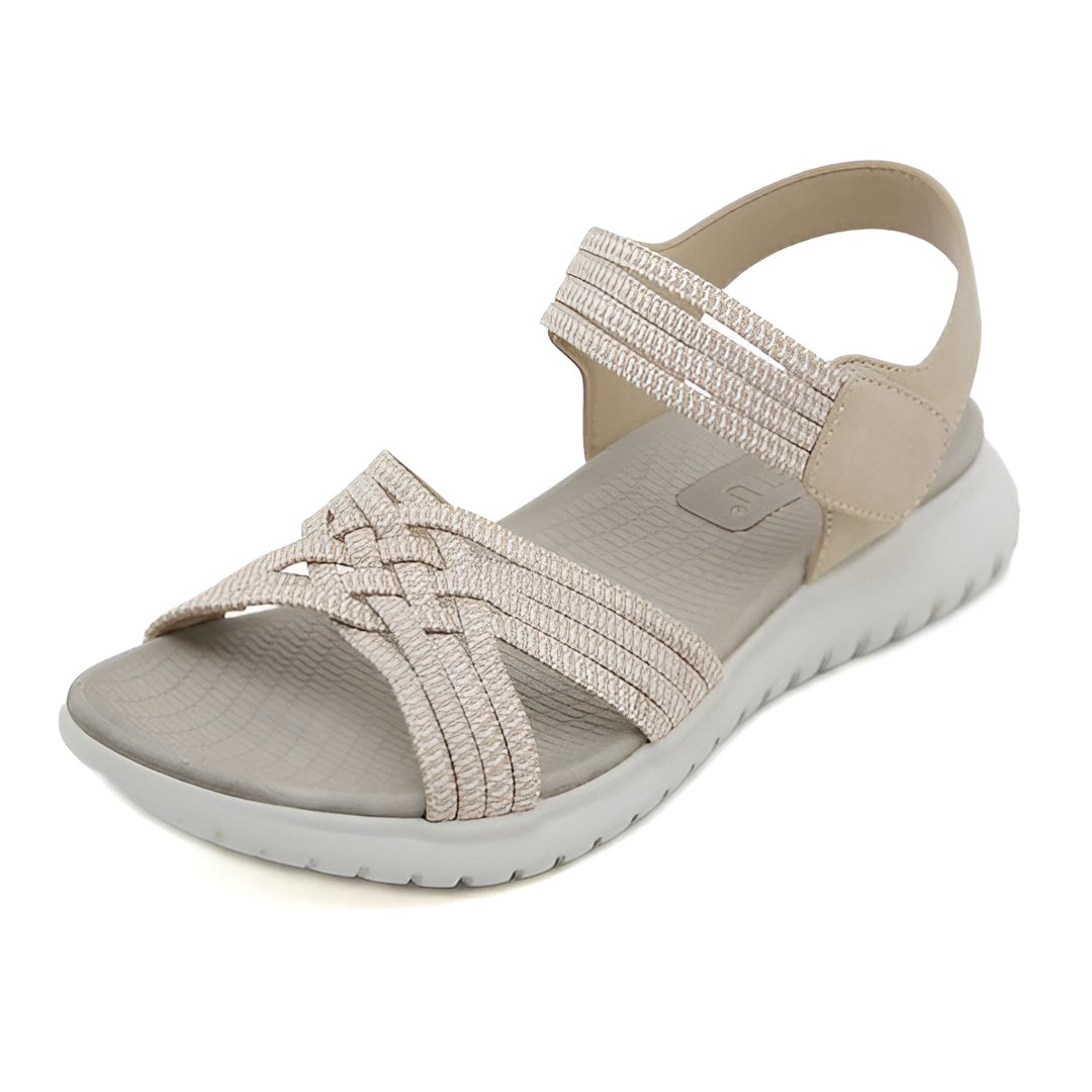 Elia | Sandalias de tiras con brillo