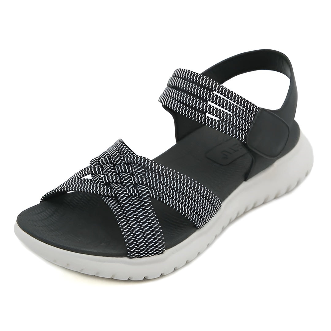 Elia | Sandalias de tiras con brillo