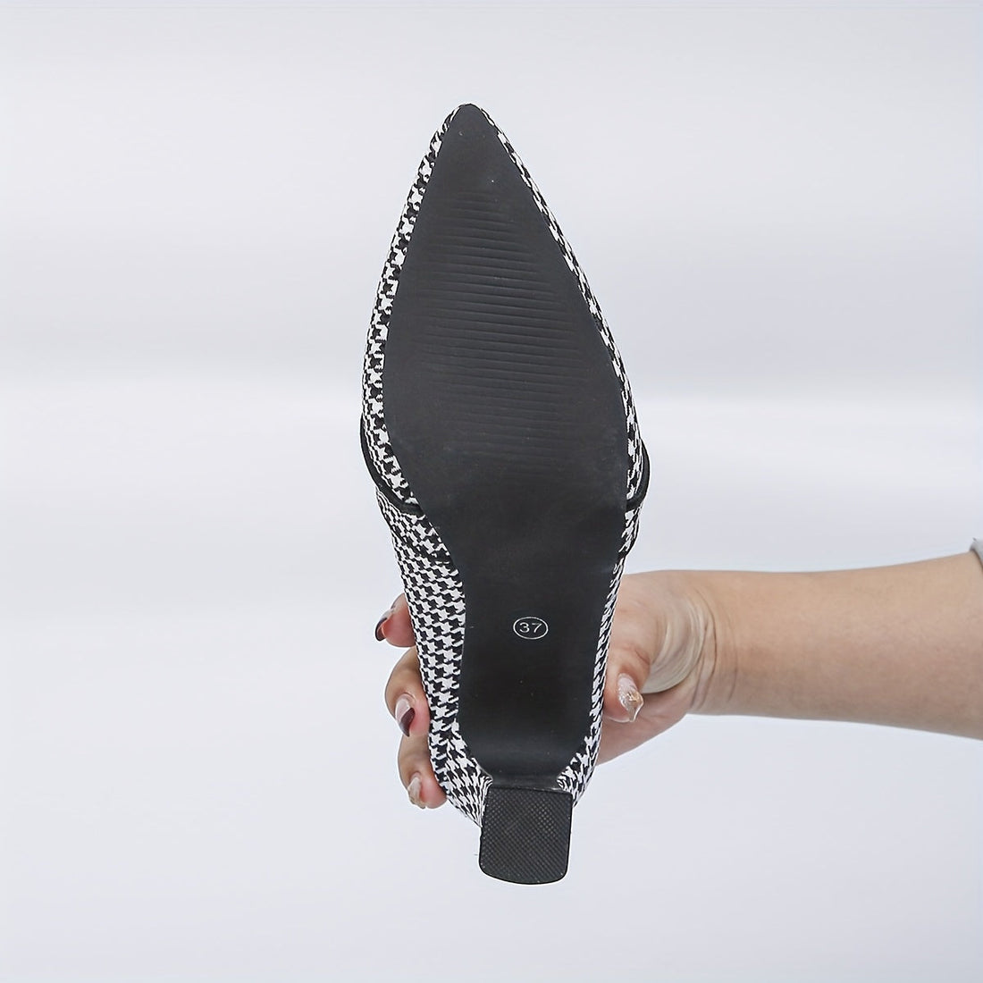 Rosalinda | Zapatos de salón de pata de gallo
