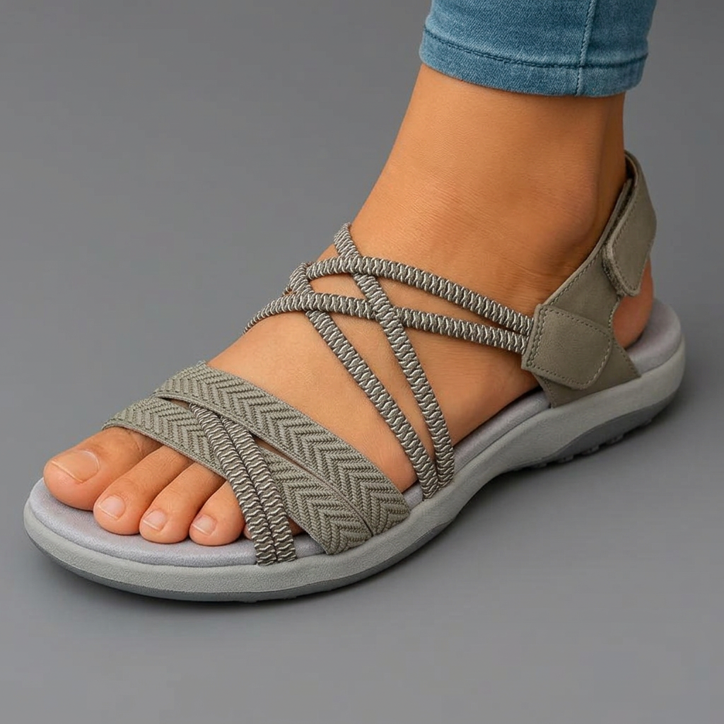 Amada | Sandalias de tiras trenzadas