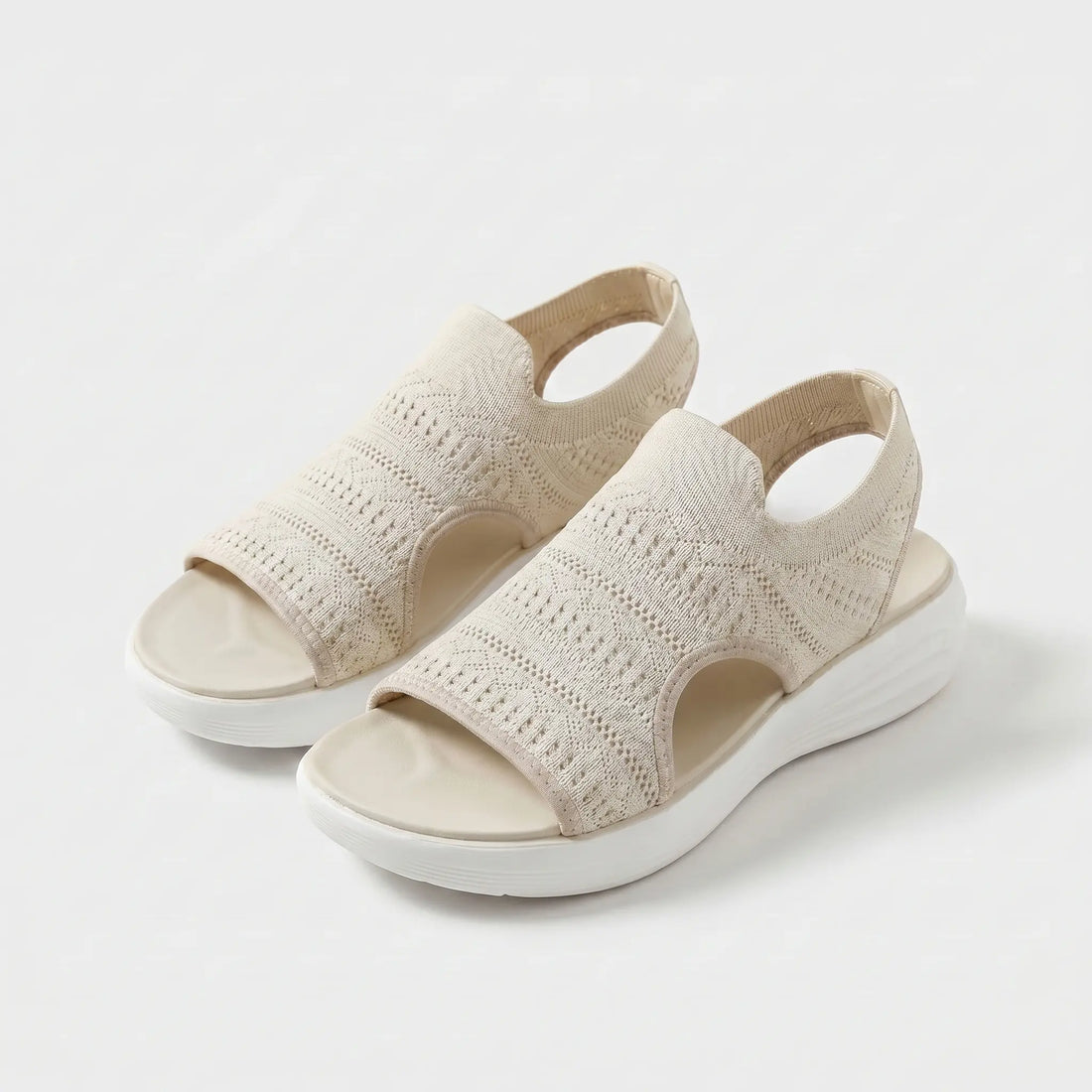 Celestina | Sandalias de punto elásticas