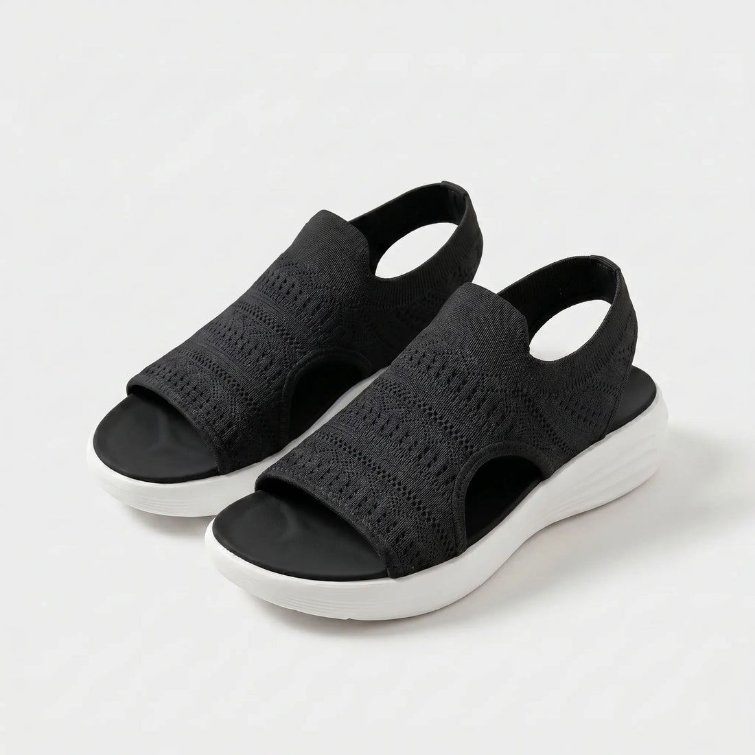 Celestina | Sandalias de punto elásticas