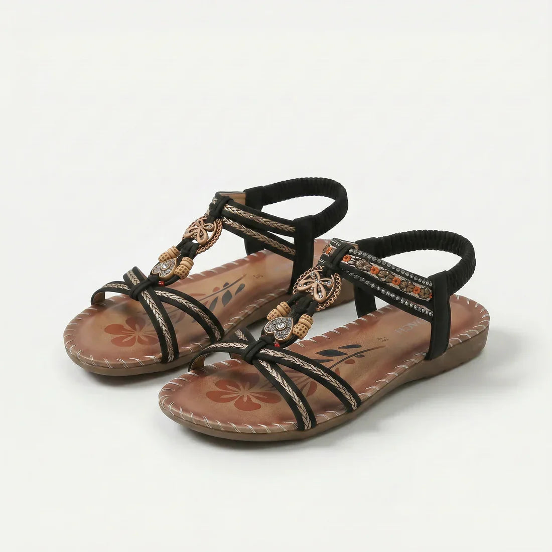 Florentina | Sandalias bohemias con pedrería