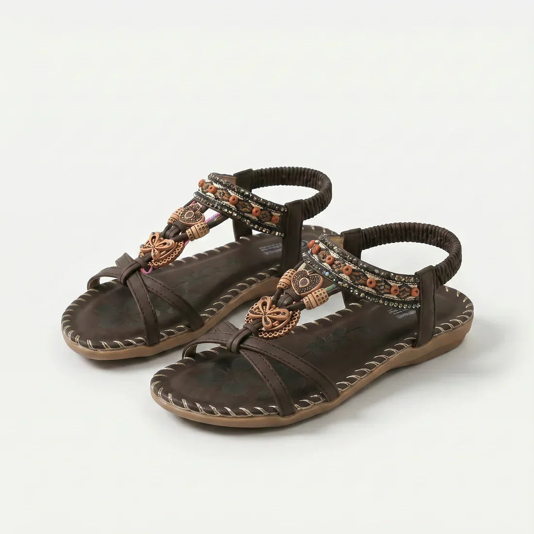 Florentina | Sandalias bohemias con pedrería