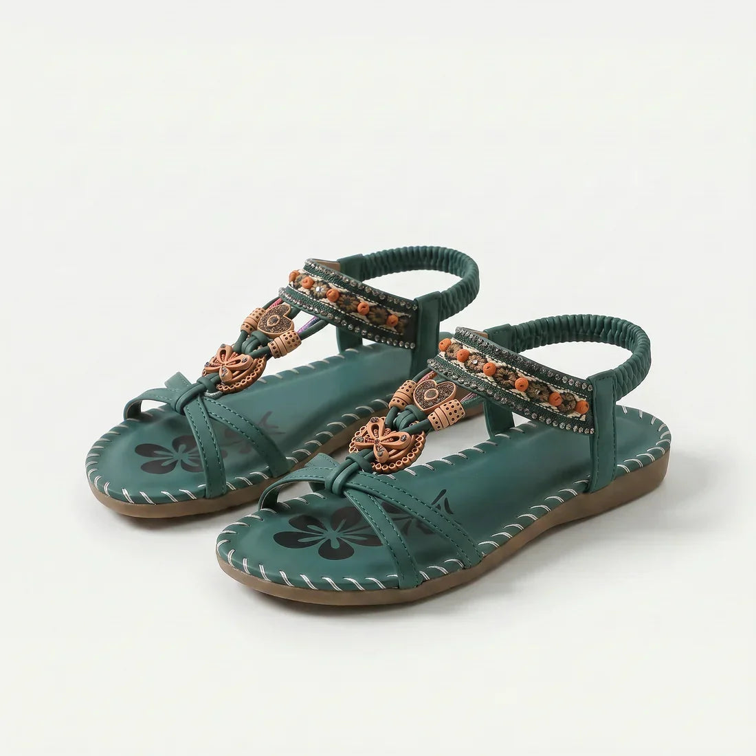 Florentina | Sandalias bohemias con pedrería