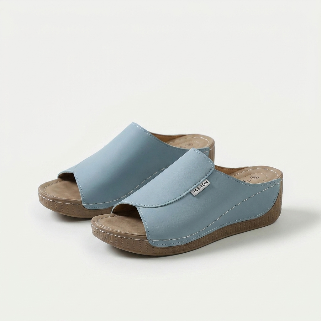 Bibiana | Sandalias destalonadas con cuña