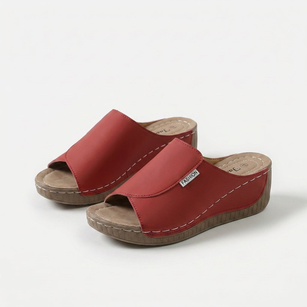 Bibiana | Sandalias destalonadas con cuña
