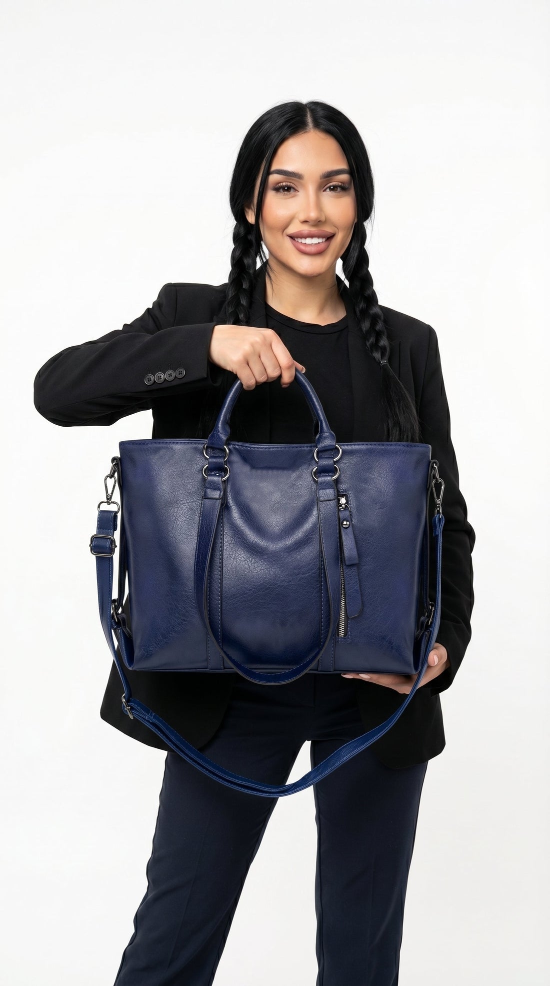 Yesenia | Bolso de trabajo con cremalleras