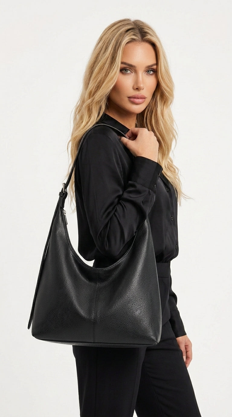 Ricarda | Bolso hobo de piel sintética