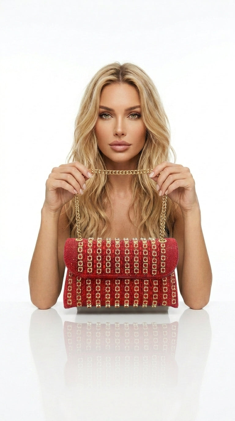 Leocadia | Bolso de fiesta con cristales