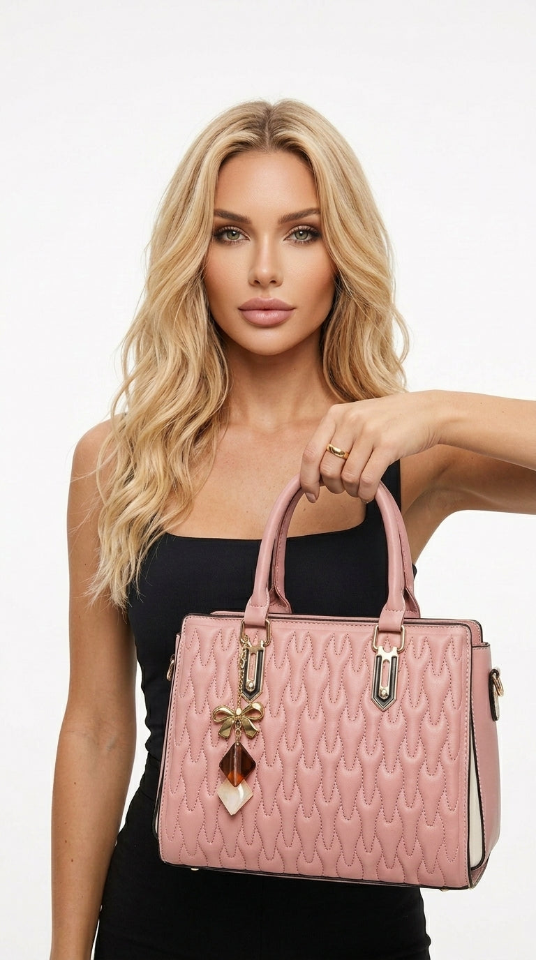 Aitziber | Bolso acolchado con charm