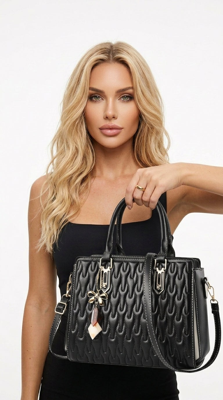 Aitziber | Bolso acolchado con charm