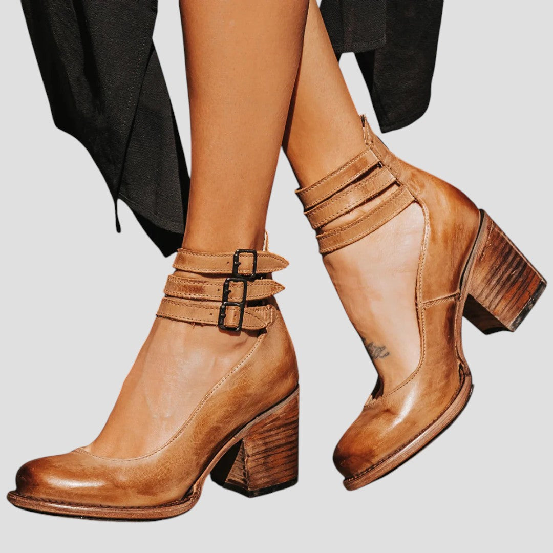 Reyes | Zapatos de tacón con pulseras y hebillas