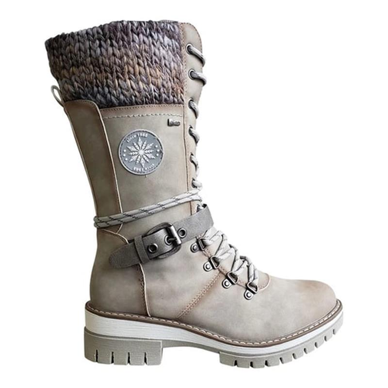 Milena | Botas de montaña con puño de punto