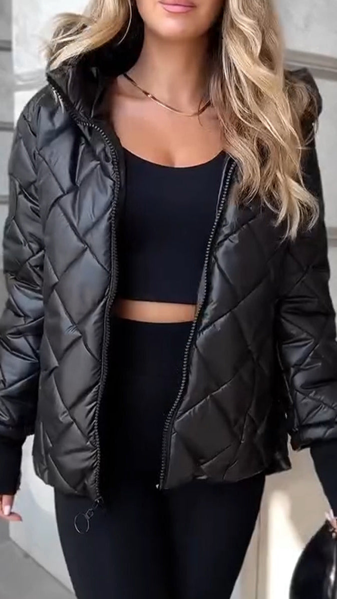 Tania | Chaqueta acolchada con capucha