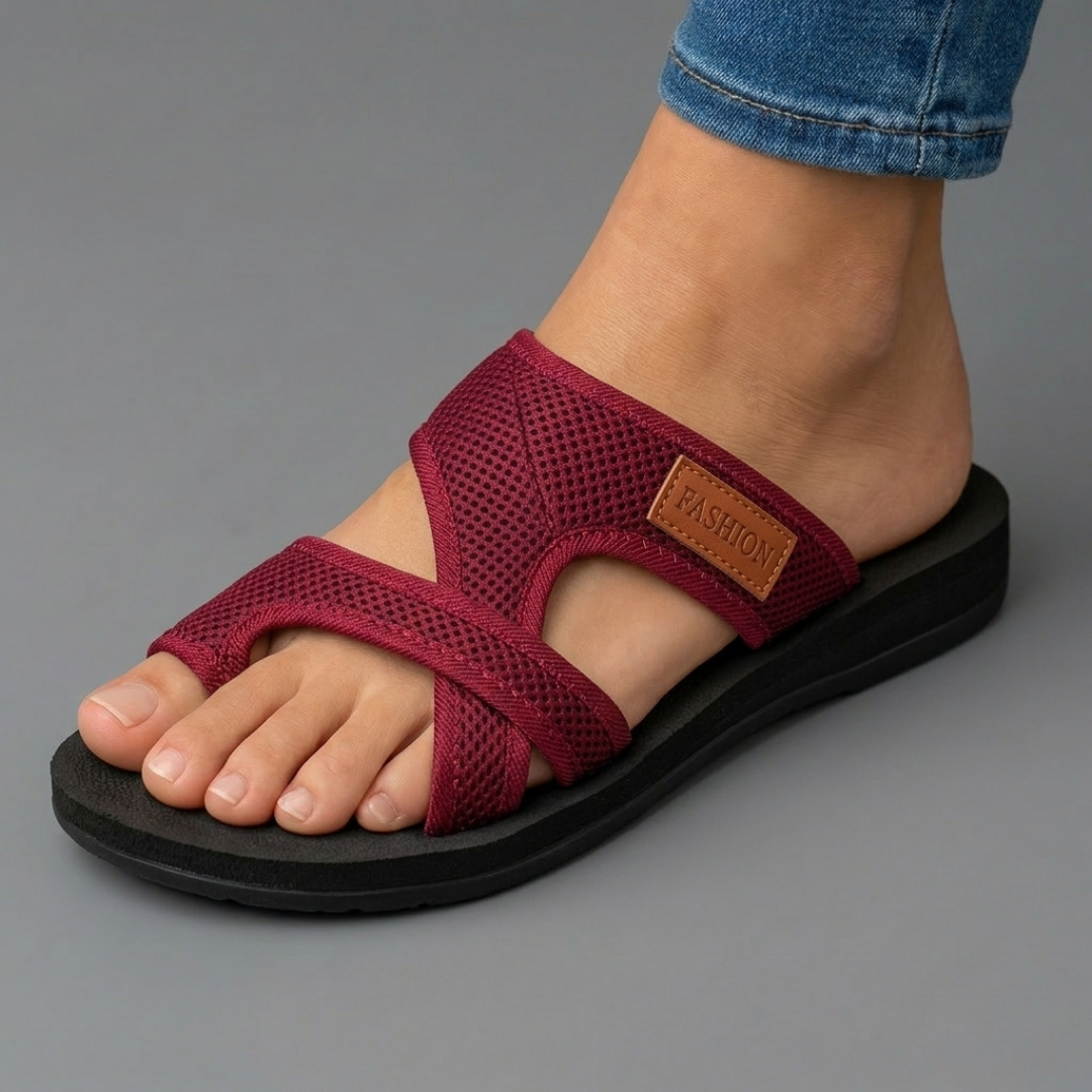 Henar | Sandalias de tiras anchas