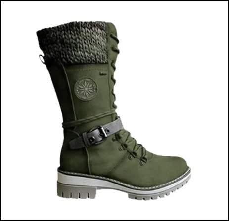 Milena | Botas de montaña con puño de punto
