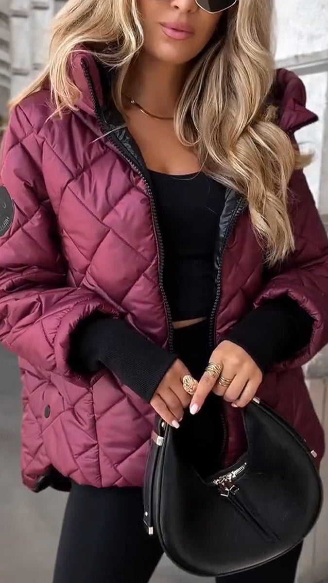 Tania | Chaqueta acolchada con capucha