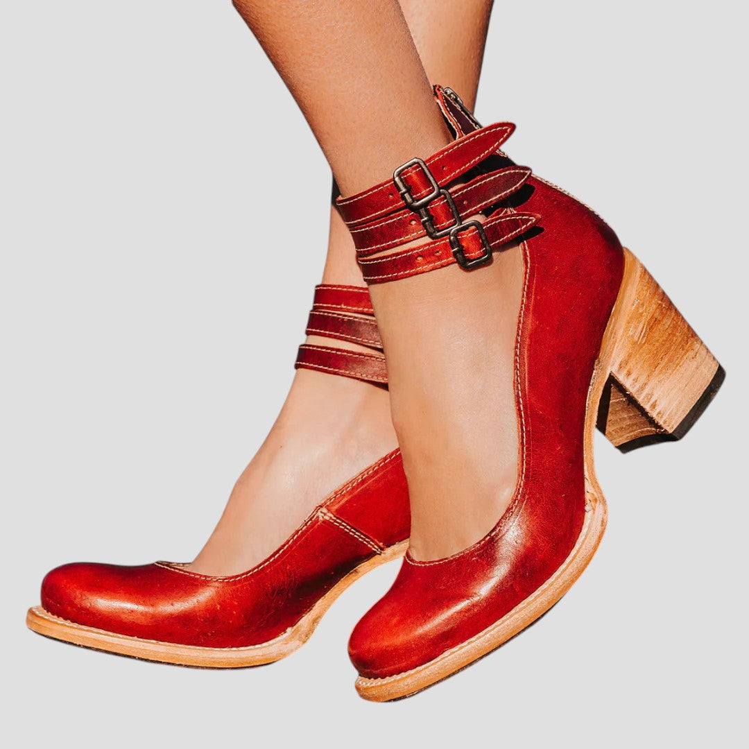Reyes | Zapatos de tacón con pulseras y hebillas
