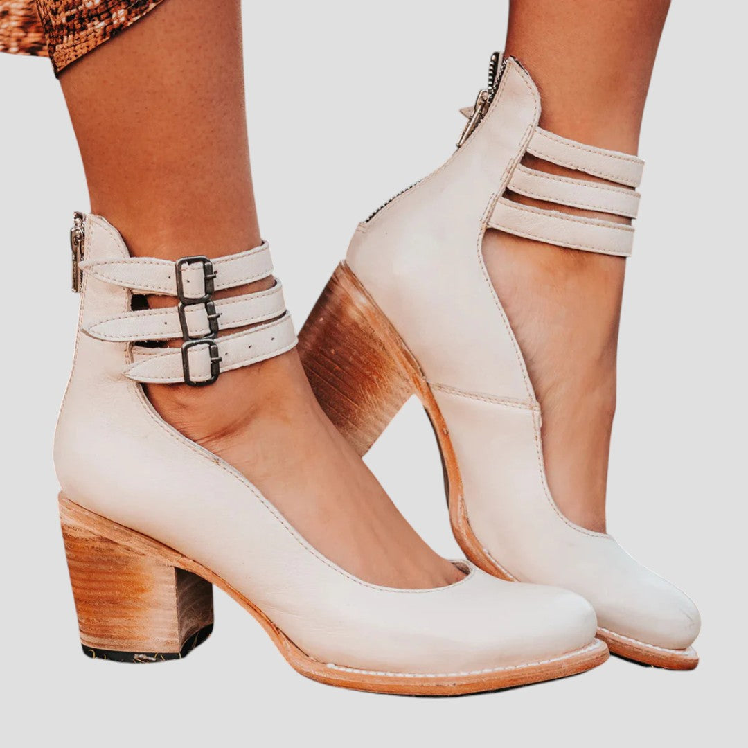 Reyes | Zapatos de tacón con pulseras y hebillas