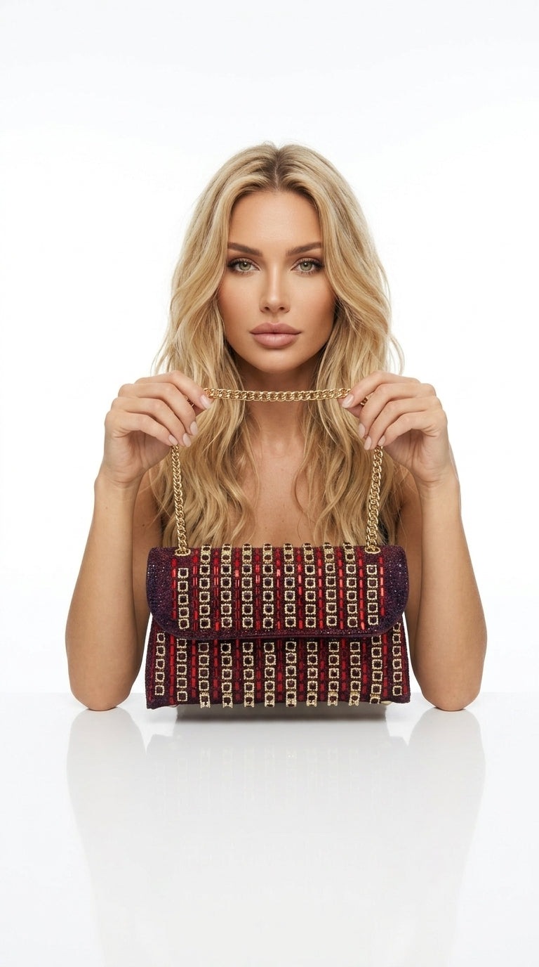 Leocadia | Bolso de fiesta con cristales