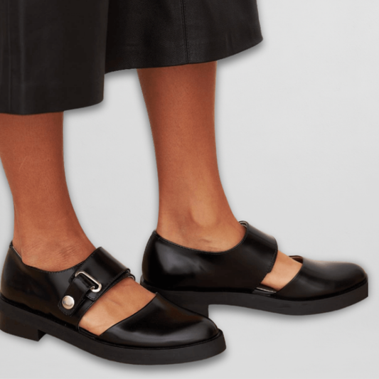 Aroa | Zapatos Mary Jane clásicos con cierre ajustable