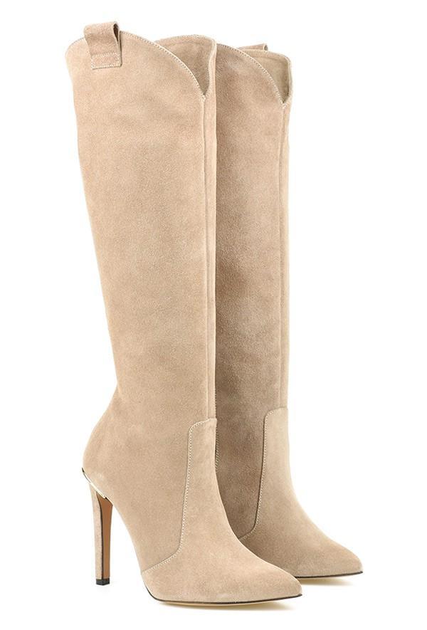 Noa | Botas altas de tacón fino