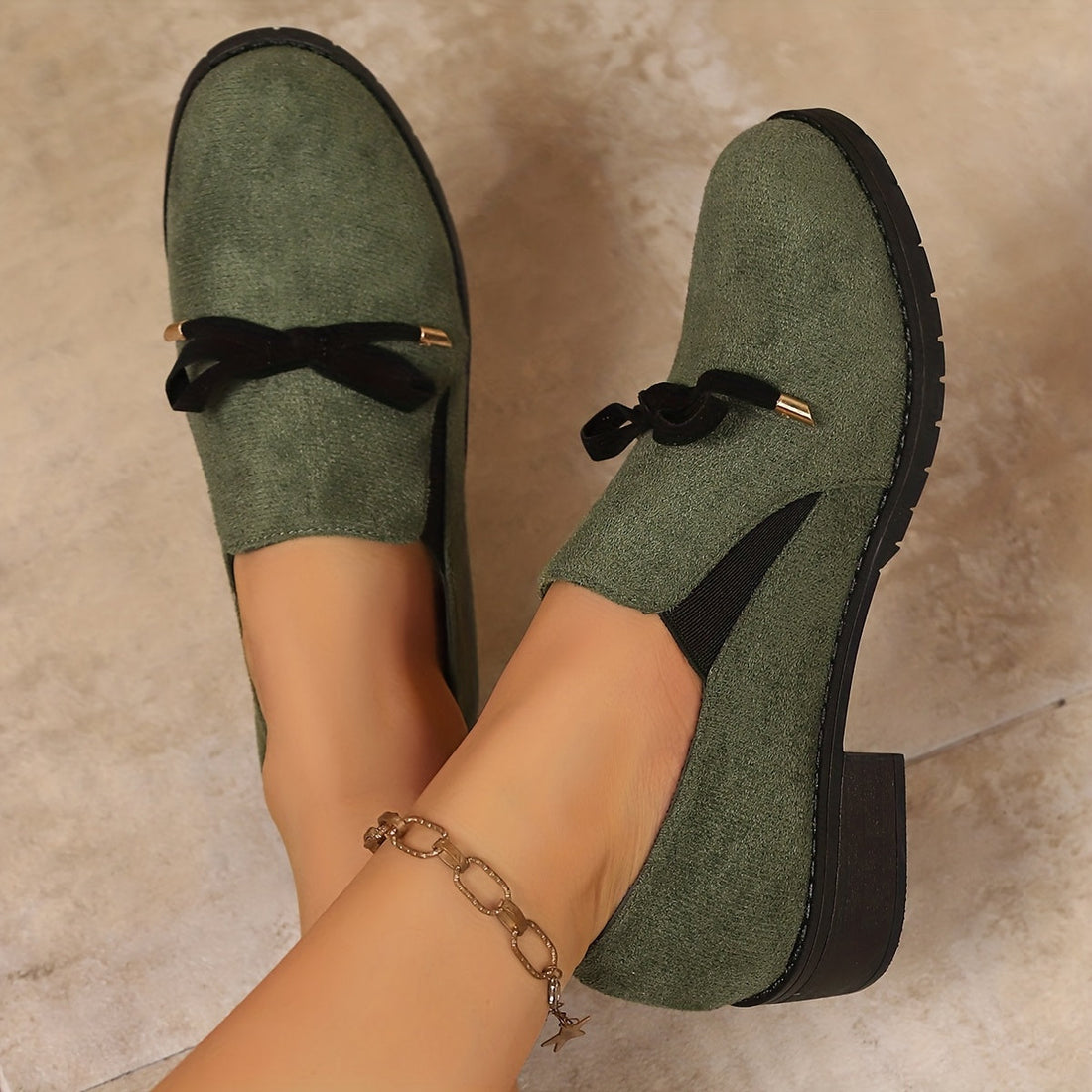 Arantxa | Mocasines sin cordones con plantilla acolchada