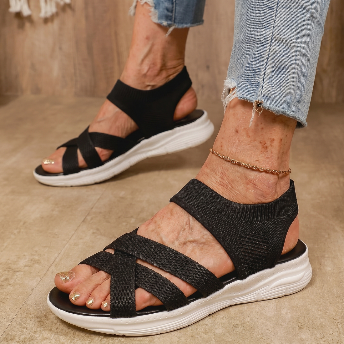 Camino | Sandalias deportivas de tiras cruzadas
