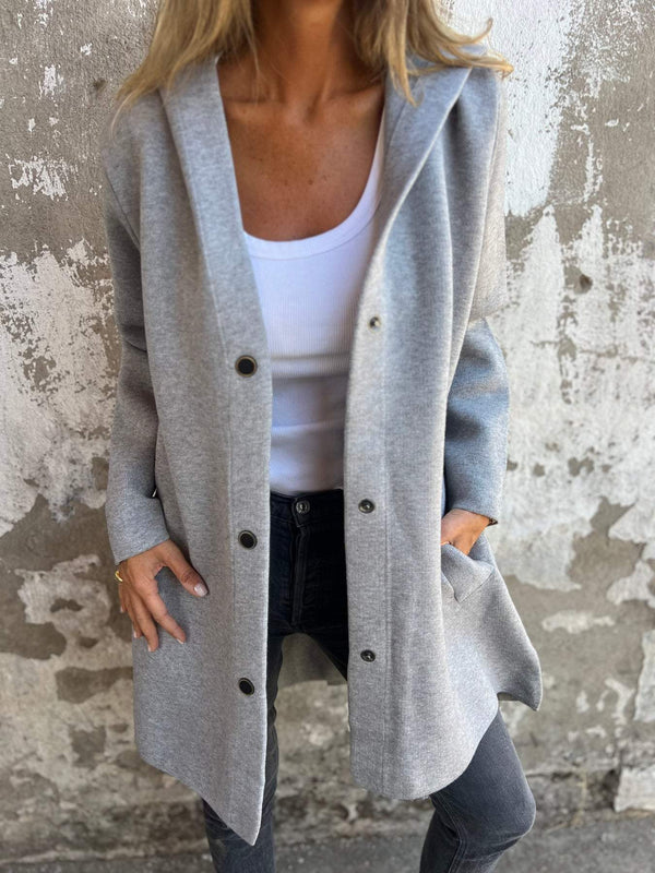 Laura | Chaqueta con capucha de corte holgado